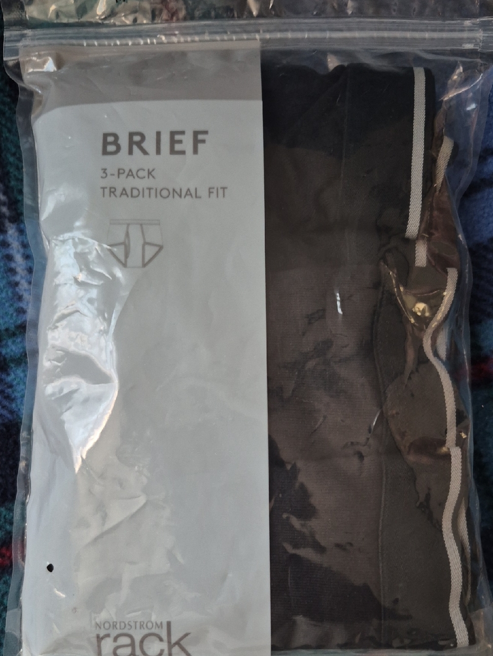 Nordstrom 3-Pack Men's Briefs in Black